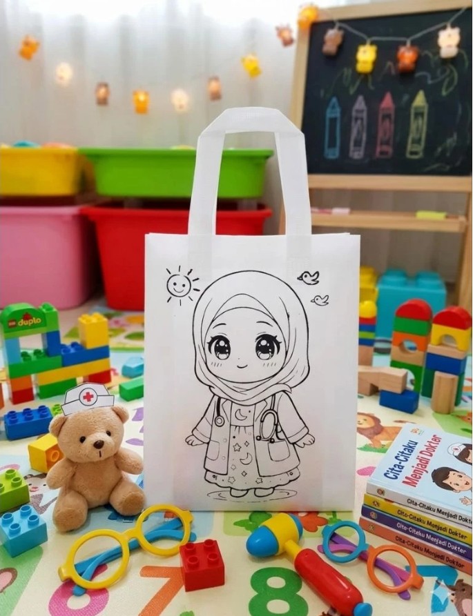 Stiker Karakter Lucu Aesthetic Waterproof untuk Tumbler Laptop